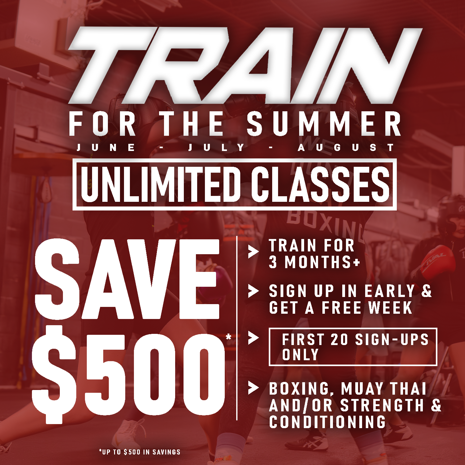 Train for the Summer
